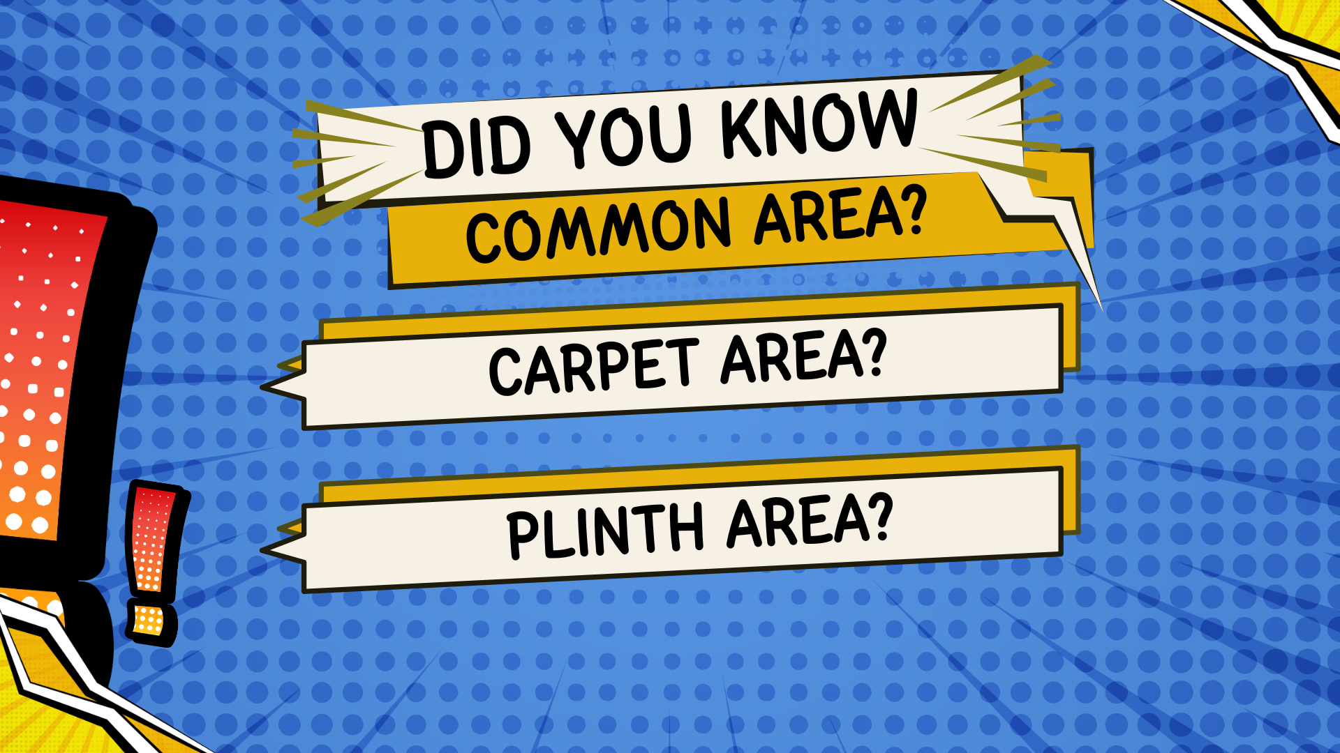 Did You Know What is Common Area, Carpet area and Plinth Area in Builder Floor Apartment