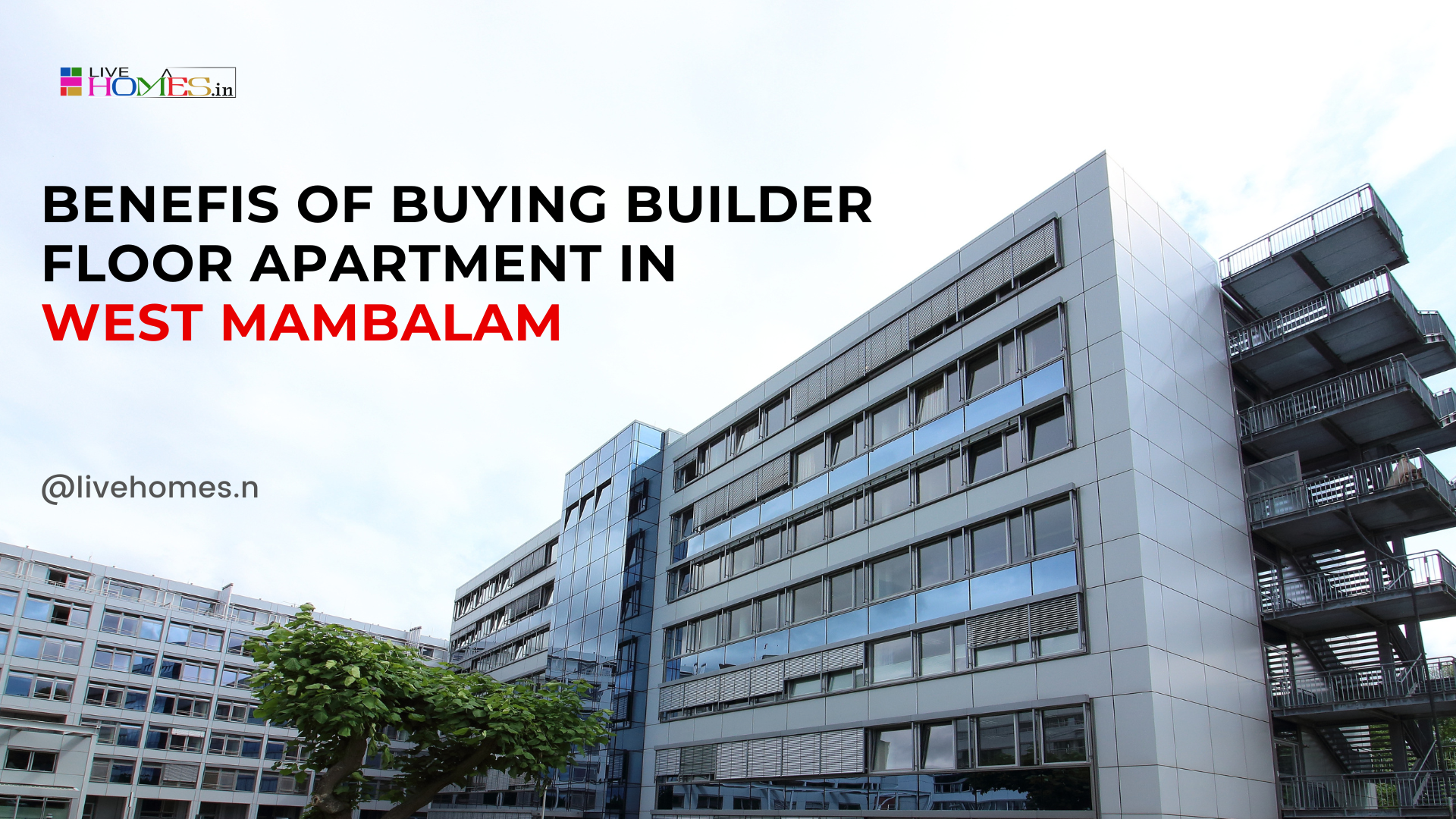 The Benefits of Buying Floor Apartment in West Mambalam A Smart Investment